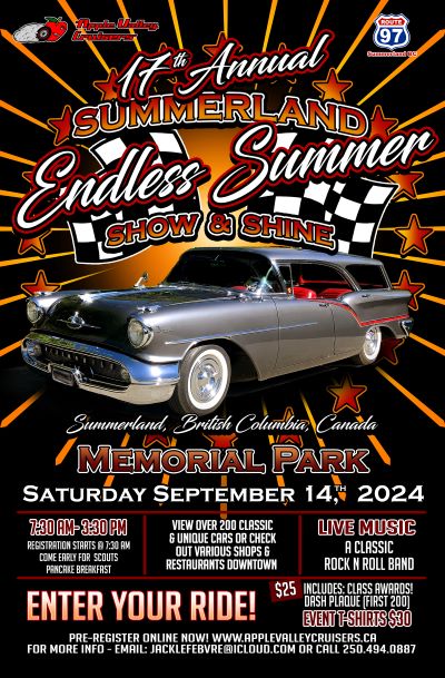 17th Annual Endless Summer – Sept 14, 2024 